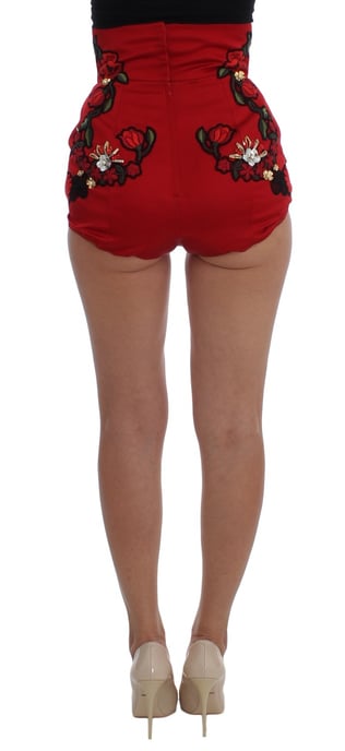 Dolce Gabbana Shorts Bestickte Hohe Taille - Image 2