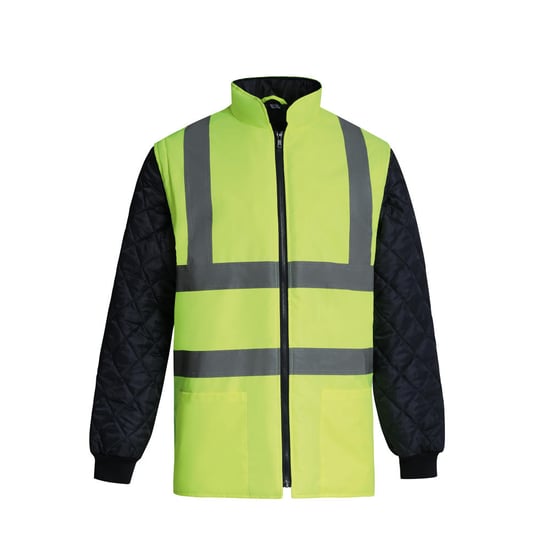 Yoko - Jacke für Herren Reißverschluss-Ärmel (Fluoreszierendes Gelb) - Image 1