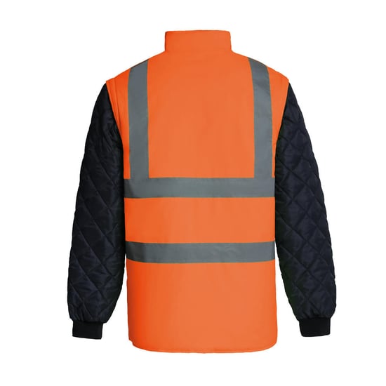 Yoko - Jacke für Herren Reißverschluss-Ärmel (Fluoreszierendes Orange) - Image 2