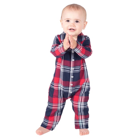 Larkwood - All-in-One Nachtwäsche für Baby (Rot/Marineblau) - Image 2