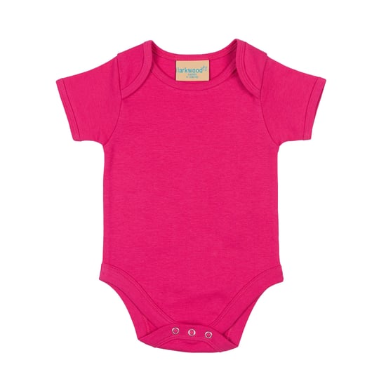 Larkwood - Bodysuit für Baby, kurzärmlig (Fuchsie) - Image 1