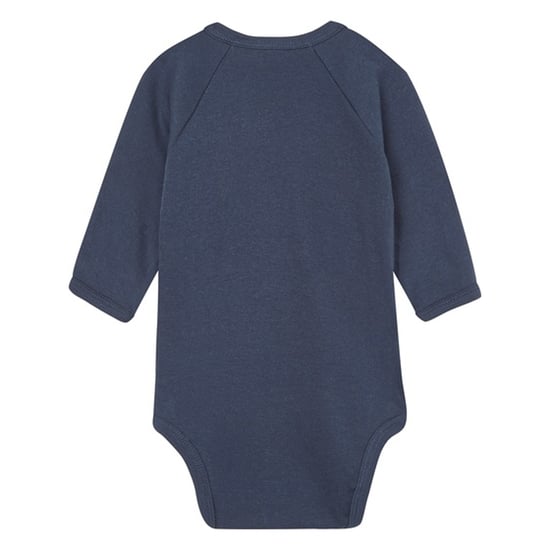 Babybugz - Bodysuit für Baby, Kimono, Langärmlig (Navy) - Image 2
