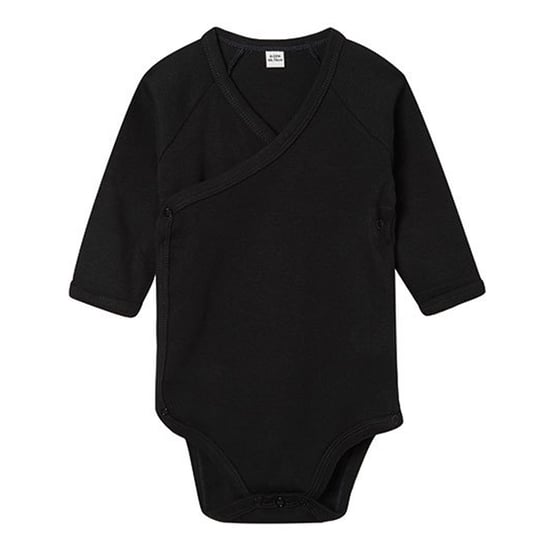 Babybugz - Bodysuit für Baby, Kimono, Langärmlig (Schwarz) - Image 1