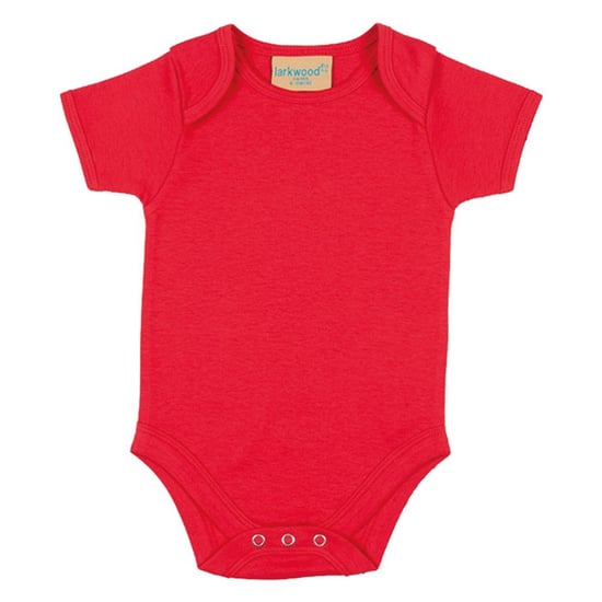 Larkwood - Bodysuit für Baby, kurzärmlig (Rot) - Image 1