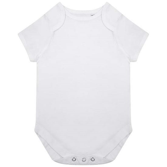 Larkwood - Bodysuit für Baby, Baumwolle aus biologischem Anbau (Weiß) - Image 1