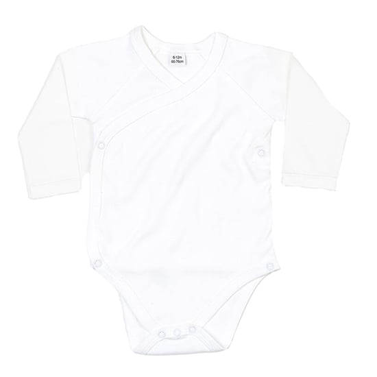 Babybugz - Bodysuit Kimono für Baby (Weiß) - Image 1