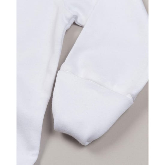 Babybugz Baby Unisex Schlafanzug aus organischer Baumwolle (Weiß) - Image 2