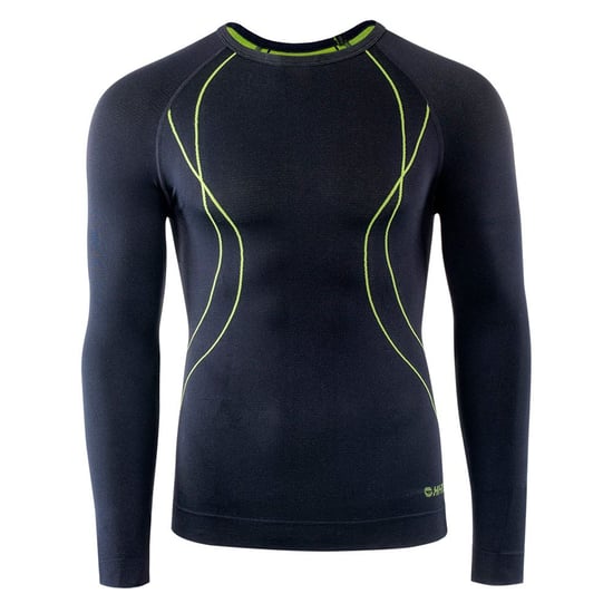 Hi-Tec - "Ikar" Thermo-Top für Herren (Schwarz/Leuchtend Limone) - Image 1