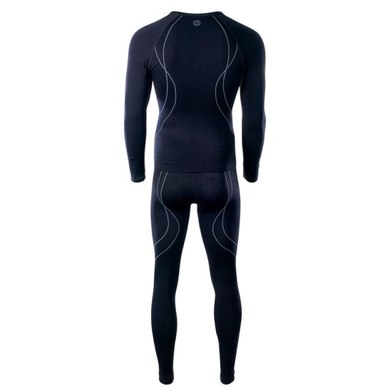 Hi-Tec - "Ikar" Thermo-Unterwäsche Set für Herren (Schwarz/Grau) - Image 2