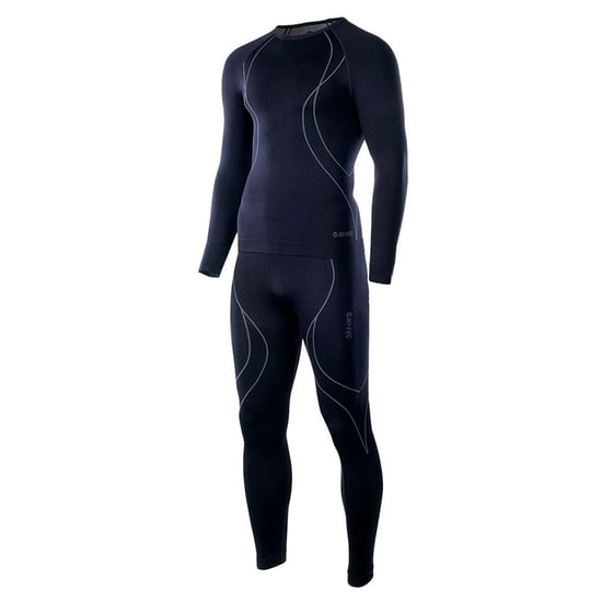 Hi-Tec - "Ikar" Thermo-Unterwäsche Set für Herren (Schwarz/Grau) - Image 3