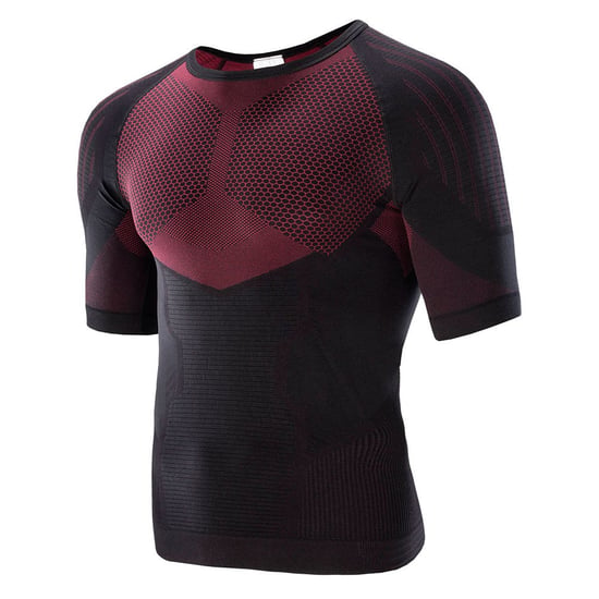 Hi-Tec - "Hano" Thermo-Top für Herren (Dunkelrot/Schwarz) - Image 3