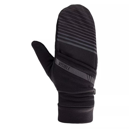 IQ - Damen Mit Streifen - Skihandschuhe "Nusa II" (Schwarz/Reflektierend) - Image 1