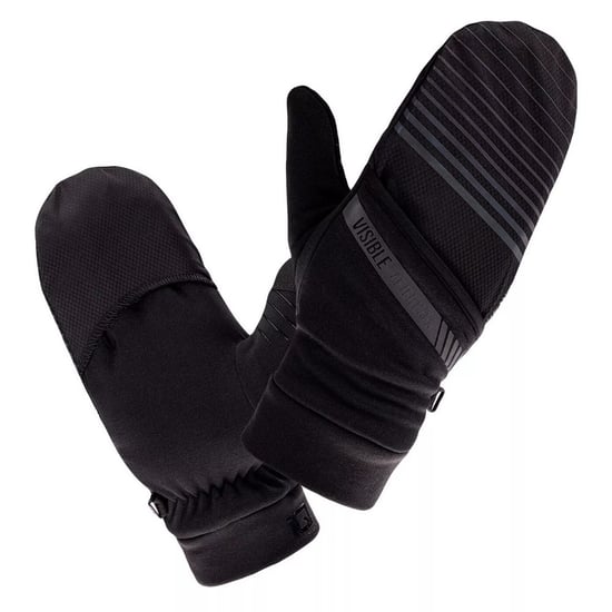 IQ - Damen Mit Streifen - Skihandschuhe "Nusa II" (Schwarz/Reflektierend) - Image 4
