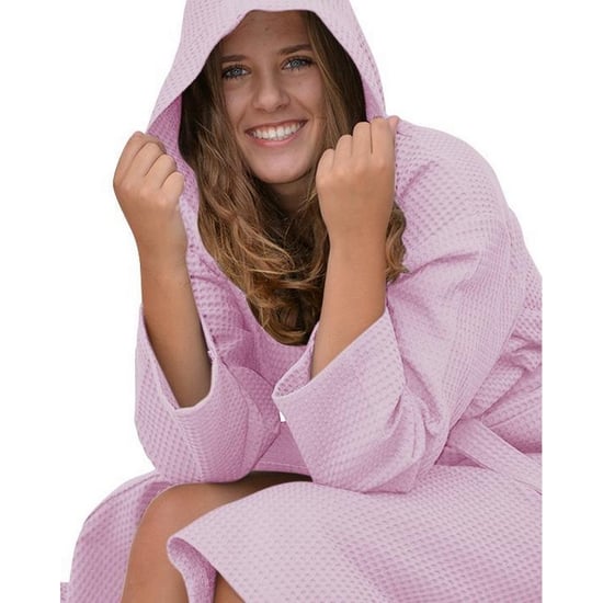 ARTG - "Robezz" Morgenmantel mit Kapuze für Damen (Hellrosa) - Image 3