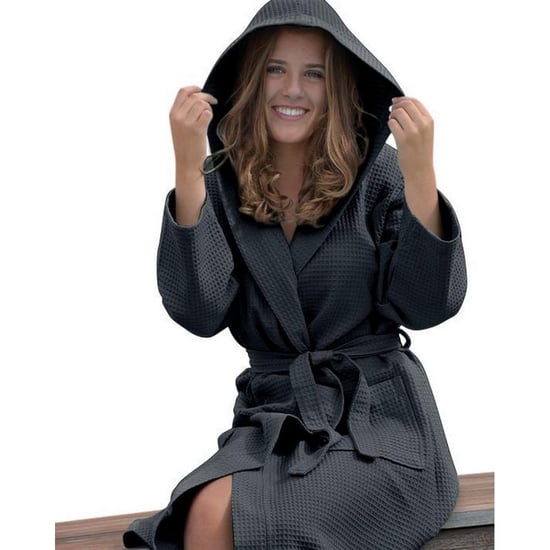 ARTG - "Robezz" Morgenmantel mit Kapuze für Damen (Schwarz) - Image 2