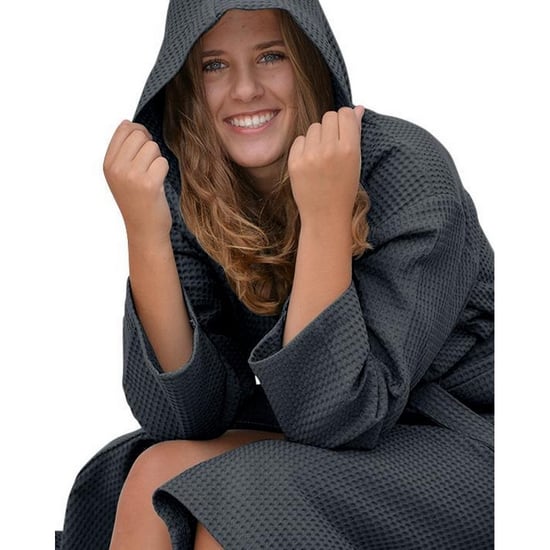 ARTG - "Robezz" Morgenmantel mit Kapuze für Damen (Schwarz) - Image 3