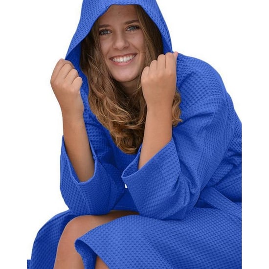 ARTG - "Robezz" Morgenmantel mit Kapuze für Damen (wahres Blau) - Image 1