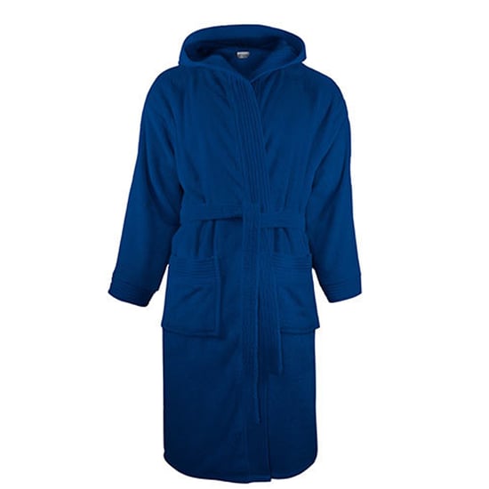 The One Towelling - Morgenmantel für Herren/Damen Unisex, mit Kapuze (Dunkles Marineblau) - Image 1