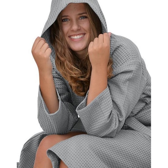 ARTG - "Robezz" Morgenmantel mit Kapuze für Damen (Anthrazit) - Image 1