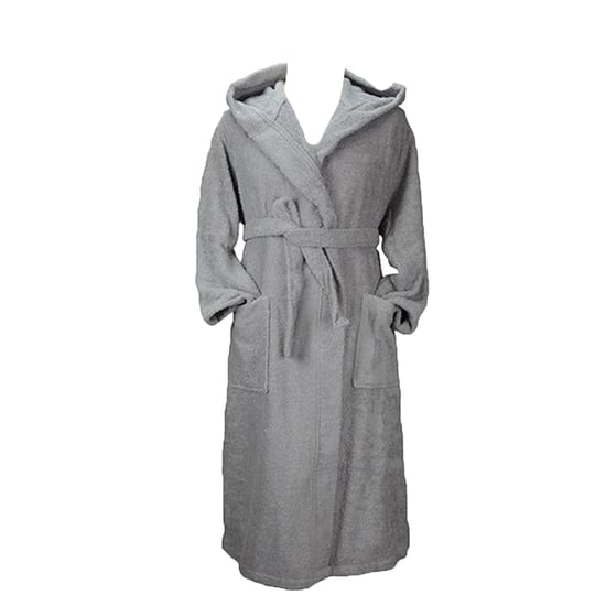 ARTG - "Robezz" Morgenmantel für Herren/Damen Unisex, Baumwolle aus biologischem Anbau (Grau) - Image 1