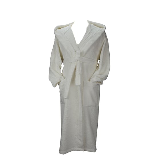 ARTG - "Robezz" Morgenmantel für Herren/Damen Unisex, Baumwolle aus biologischem Anbau (Weiß) - Image 1