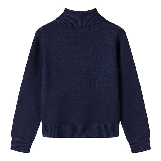 Minoti - Pullover für Mädchen, Rollkragen, Weich (Blau) - Image 2
