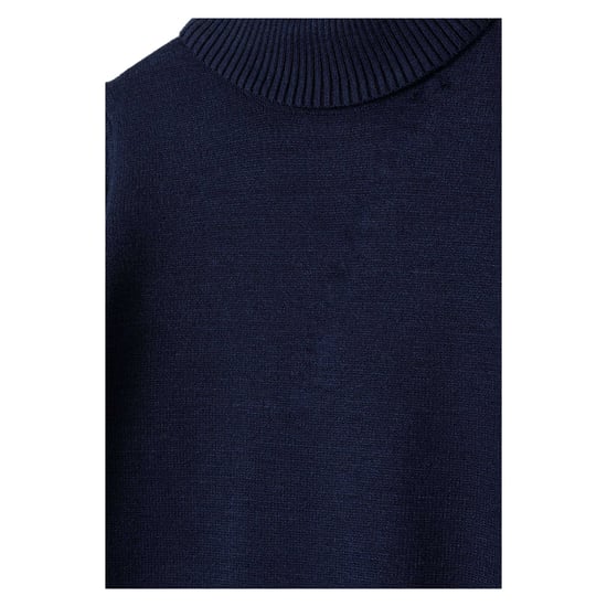 Minoti - Pullover für Mädchen, Rollkragen, Weich (Blau) - Image 3