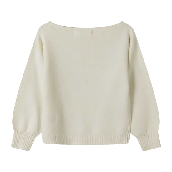 Minoti - Pullover für Mädchen, U-Boot-Ausschnitt , Jerseyware (Weiß) - Image 3