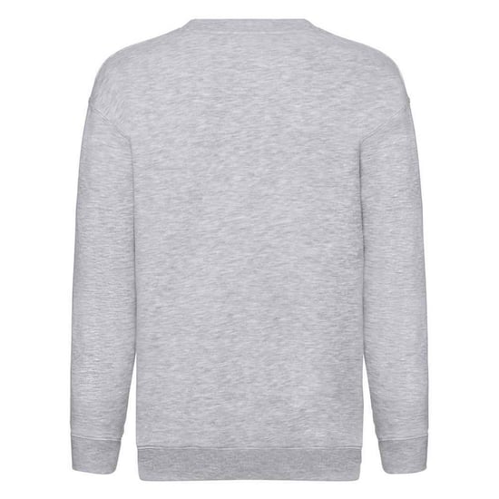 Fruit of the Loom - "Premium" Pullover für Kinder angesetzte Ärmel (Grau meliert) - Image 2