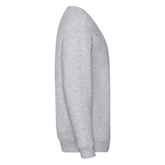 Fruit of the Loom - "Premium" Pullover für Kinder angesetzte Ärmel (Grau meliert) - Image 3