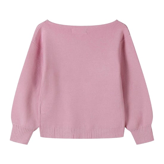Minoti - Pullover für Mädchen, U-Boot-Ausschnitt , Jerseyware (Pink) - Image 2