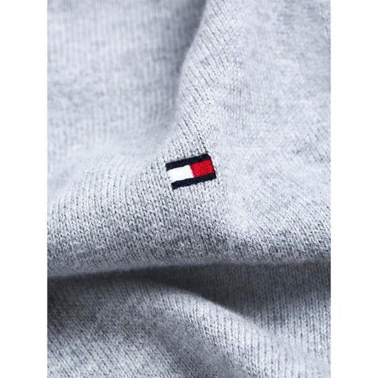Tommy Hilfiger - Pullover Top für Herren, V-Ausschnitt, Baumwollmischung (Grau) - Image 4