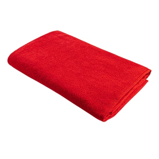 ARTG - Badetuch, Mit Rand (Feuerrot) - Image 1