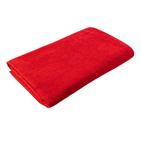 ARTG - Badetuch, Mit Rand (Feuerrot) - Image 2