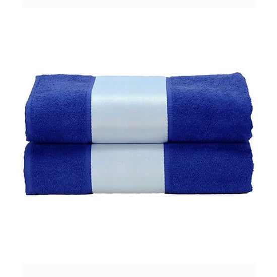 ARTG - "Subli-Me" Großes Handtuch (wahres Blau) - Image 1