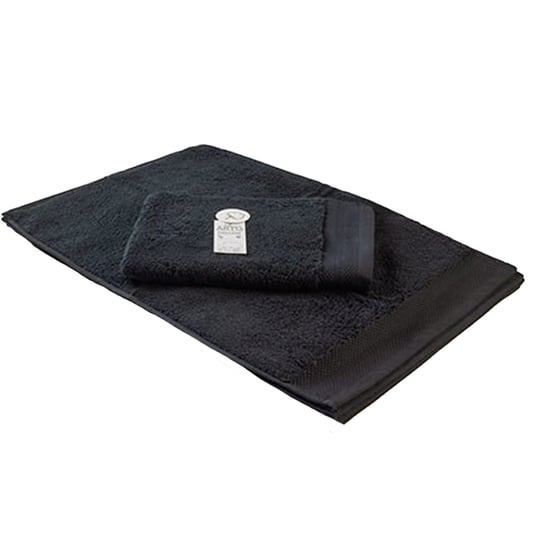 ARTG - Gäste-Handtuch "Excellent Deluxe" (Schwarz) - Image 1