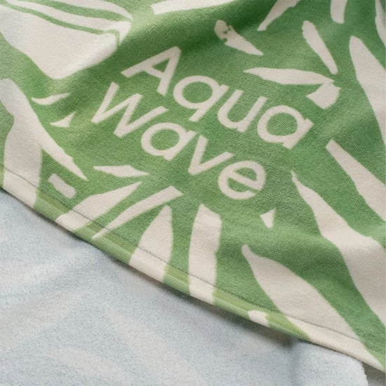 Aquawave - Handtuch "Rannas" (Grün/Weiß) - Image 4