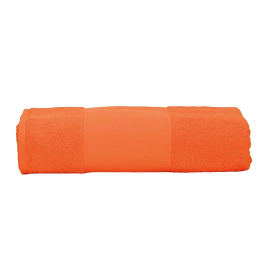 ARTG - Badetuch "Print-Me" (Leuchtend Orange) - Image 1