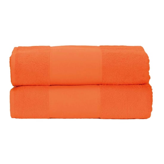 ARTG - Badetuch "Print-Me" (Leuchtend Orange) - Image 2
