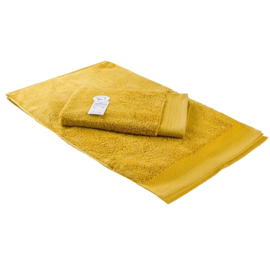 ARTG - Gäste-Handtuch "Excellent Deluxe" (Senf) - Image 1