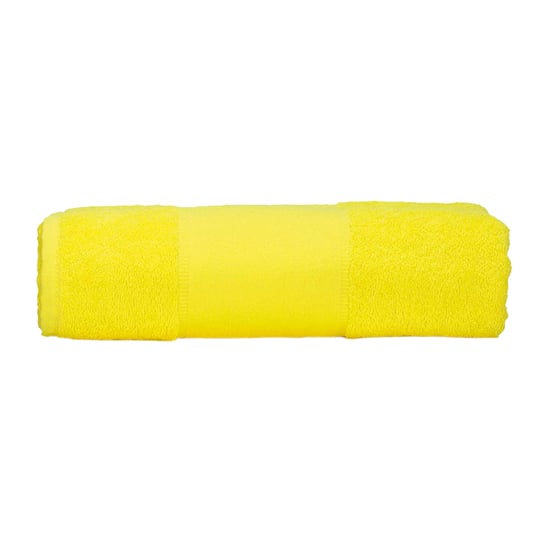 ARTG - Badetuch "Print-Me" (Leuchtend Gelb) - Image 1