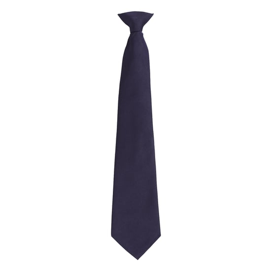 Premier - "Colours Orginals Fashion" Krawatte Zum Anklemmen (Marineblau) - Image 1