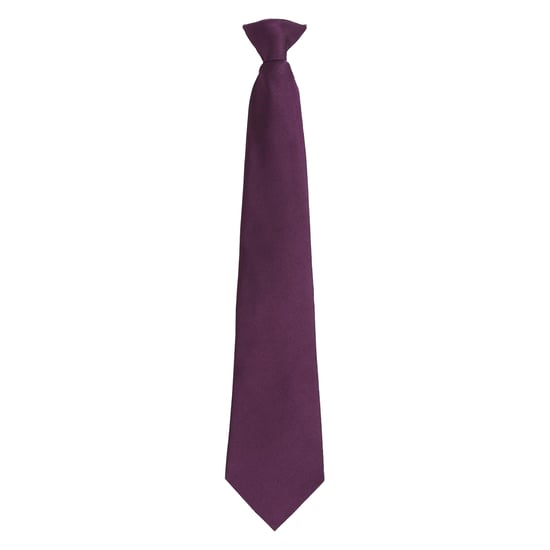 Premier - "Colours Orginals Fashion" Krawatte Zum Anklemmen (Violett) - Image 1