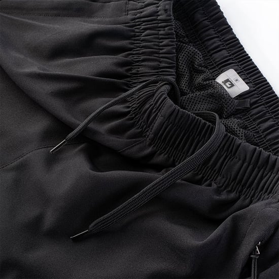 IQ - "Porio" Shorts für Herren (Schwarz/Feuerrot) - Image 4