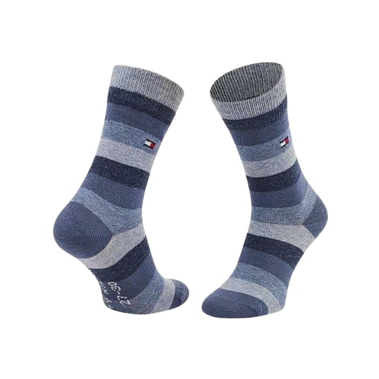 Tommy Hilfiger - Socken für Kinder, Stripes (2er-Pack) (Marine/Blau) - Image 2