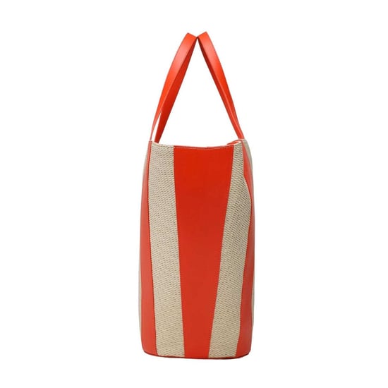 Tommy Hilfiger - Handtasche, Zweifarbig (Beige/Orange) - Image 3