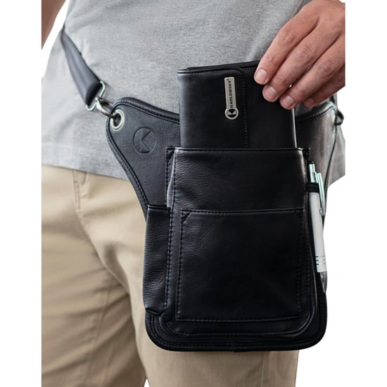 Karlowsky - Halftertasche "High Capacity", Kellners (Schwarz) - Image 1