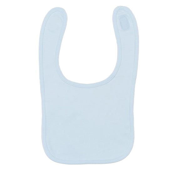 Larkwood - Baby Unifarben - Lätzchen (Blassblau) - Image 1
