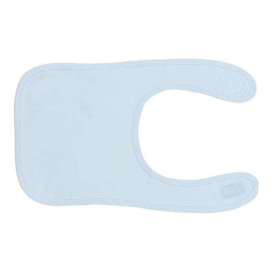 Larkwood - Baby Unifarben - Lätzchen (Blassblau) - Image 3