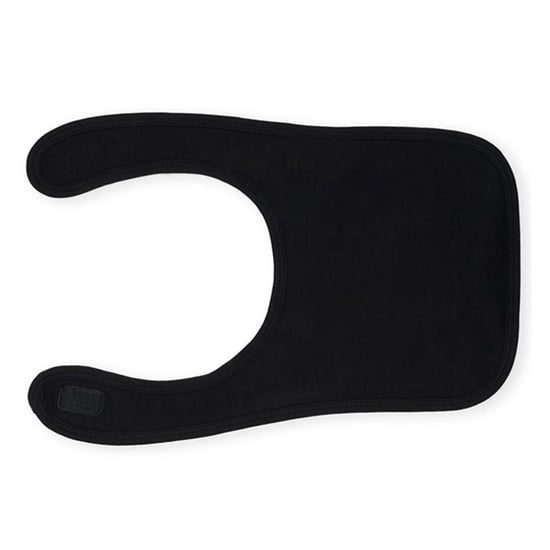 Larkwood - Baby Unifarben - Lätzchen (Schwarz) - Image 2